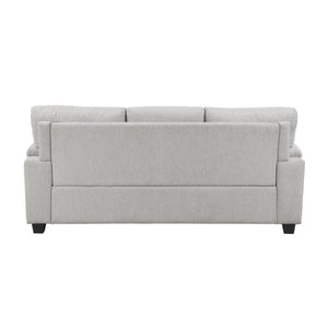 English Elm 3Pc Chenille Living Room Seating Set Sofa Loveseat Chair with Pocket Coil Cushions B011S03890