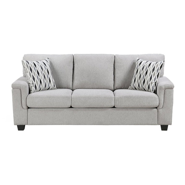 English Elm 3Pc Chenille Living Room Seating Set Sofa Loveseat Chair with Pocket Coil Cushions B011S03890