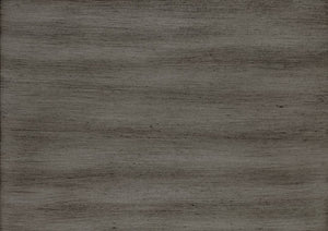 English Elm Bed Queen Sleigh Frame Tufted Gray Linen Panels Acanthus Carved Acacia Veneer Formal B011S03922