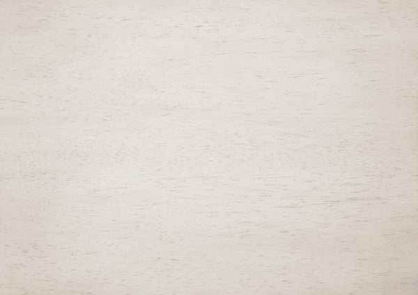English Elm Dining Table Round Oak Veneer Two Tone Gray White Seats Six Contemporary Style 44 x 72 x 30.5 B011S04107
