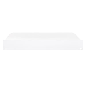 English Elm Bed Twin Over Step Bunk with Trundle Engineered Wood White Youth Bedroom B011S04157