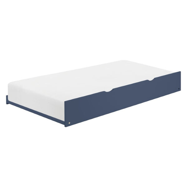 English Elm Bed Twin Over Step Bunk with Four Storage Drawers Engineered Wood Youth Frame Twin/Twin Step Bunk Blue B011S04220