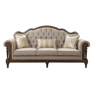 English Elm Sofa and Loveseat Reclining Set Microfiber Upholstered with Tailored Piping Modern Living Multi Set of 4 B011S04279