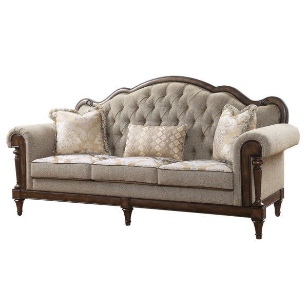 English Elm Sofa and Loveseat Reclining Set Microfiber Upholstered with Tailored Piping Modern Living Multi Set of 4 B011S04279