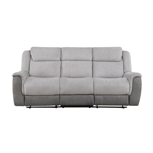 English Elm Sofa and Loveseat Reclining Set with Chenille Upholstery for Modern Living Rooms B011S04282