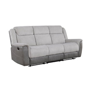 English Elm Sofa and Loveseat Reclining Set with Chenille Upholstery for Modern Living Rooms B011S04282