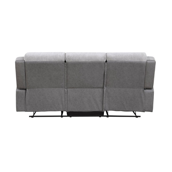 English Elm Sofa and Loveseat Reclining Set with Chenille Upholstery for Modern Living Rooms B011S04282