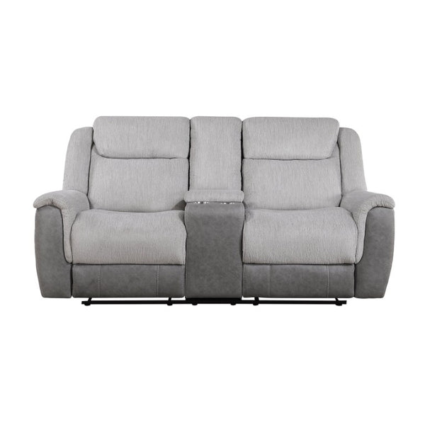 English Elm Sofa and Loveseat Reclining Set with Chenille Upholstery for Modern Living Rooms B011S04282