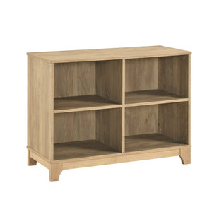 English Elm Hutch, Writing Desk and Bookcase Study Set Rubberwood Scandinavian Home Office B011S04446
