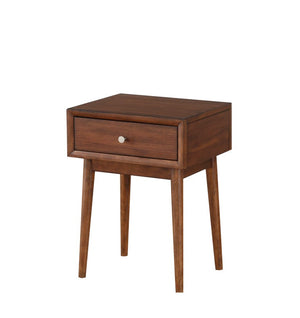 English Elm Cocktail and End Table 2 Piece Set Walnut Veneer Mid-Century Living Room Duo B011S04448