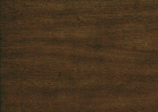 English Elm Cocktail and End Table Set Birch Veneer Walnut Finish with Casters for Living Rooms B011S04476