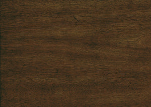 English Elm Cocktail and End Table Set with Walnut Finish Drawers Shelves and Rolling Casters B011S04477