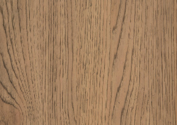 English Elm Cocktail and End Table Set with Tempered Glass Tops Hickory Veneer Industrial Accents B011S04500