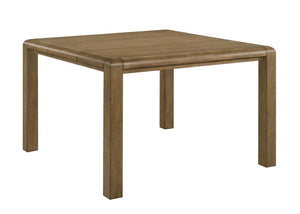 English Elm 5Pc Rustic Plank Top Extendable Counter Dining Set with Padded Upholstered Chairs B011S04562