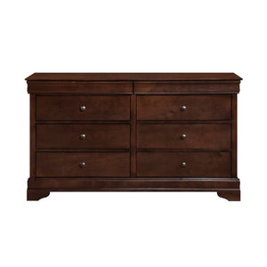 English Elm Twin Sleigh Bed Four Piece Set Louis Philippe Style Okume Veneer Dark Cherry Finish B011S04645