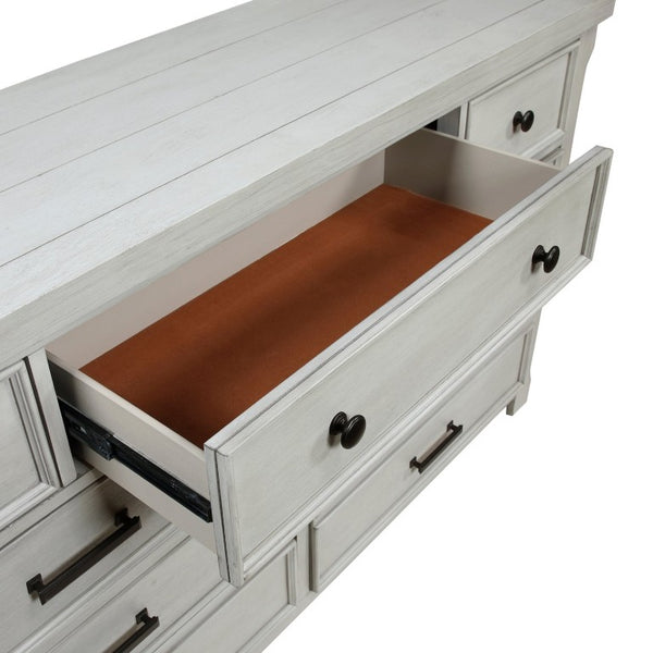 English Elm Eastern King 5 Piece Bedroom Set Acacia Veneer Gray Finish with Under Bed Storage B011S04707