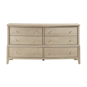 English Elm California King 5 Piece Bedroom Set Tufted Faux Leather Headboard Farmhouse Beige B011S05064