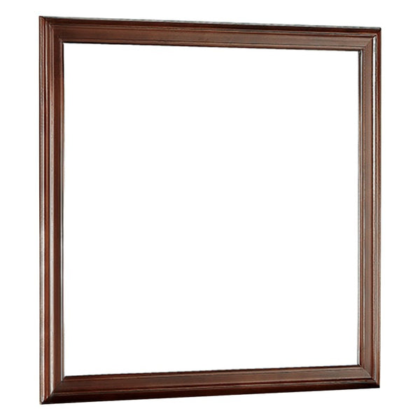 English Elm Queen Sleigh Bedroom Set 6 Piece Louis Philippe Style Rich Brown Cherry Wood B011S05425