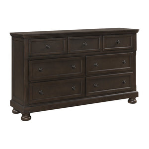 English Elm California King Bedroom Set 5 Piece Birch Wood Transitional Style with Storage Drawers B011S05468