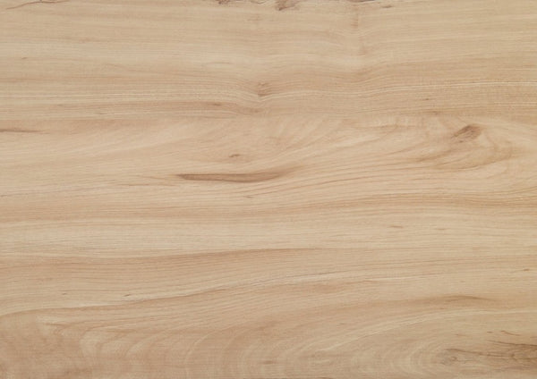 English Elm Queen Bedroom Set Six Piece Mid Century Modern Natural Oak Melamine with Brushed Nickel B011S05640