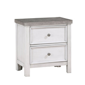 English Elm Eastern King Acacia Veneer Bedroom Set Rustic Transitional 5 Piece with Storage B011S05854