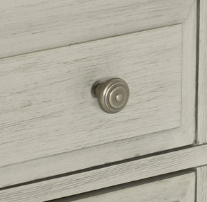 English Elm California King Bedroom Set Pine Oak Veneer Modern Farmhouse Gray Five Piece B011S05900