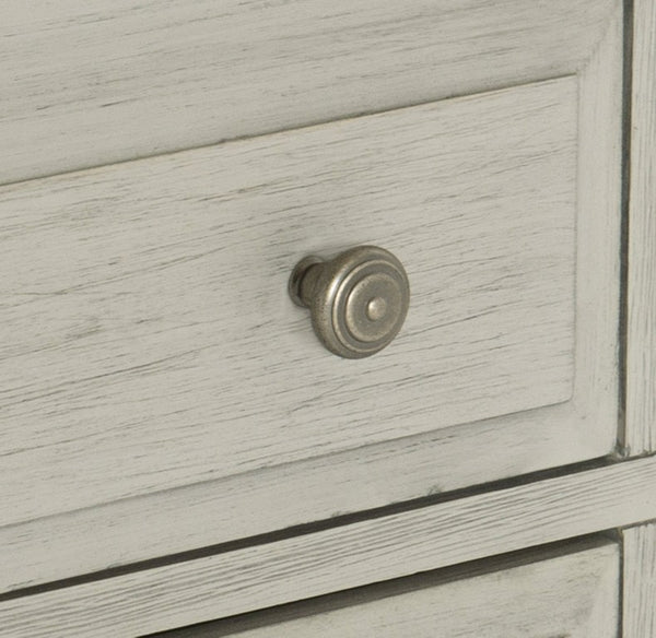 English Elm California King Bedroom Set Pine Oak Veneer Modern Farmhouse Gray Five Piece B011S05900