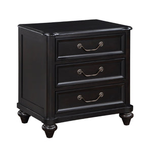 English Elm Eastern King Bedroom Set with Birch Veneer Dresser Chest Mirror and Nightstands B011S05917
