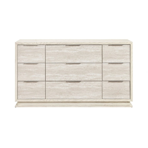 English Elm Eastern King 5 Pc Bedroom Set Gray Chenille Upholstered Bed with LED Lighting B011S05987
