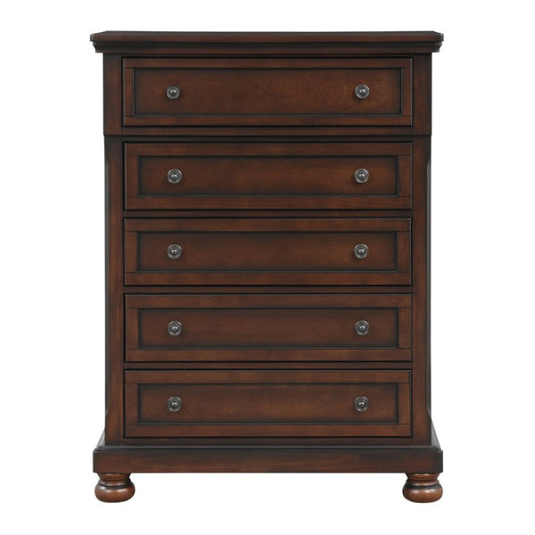 English Elm Full Bedroom Set 3 Piece Birch Hardwood Traditional Suite with Hidden Storage Drawers B011S06069