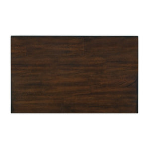 English Elm Eastern King Sleigh Bed Set Mango Veneer Storage Drawers Warm Brown Transitional B011S06113