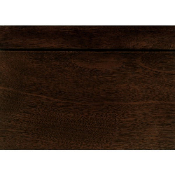 English Elm Twin Louis Philippe Sleigh Bed Set with Okume Veneer and Two Matching Nightstands B011S06184