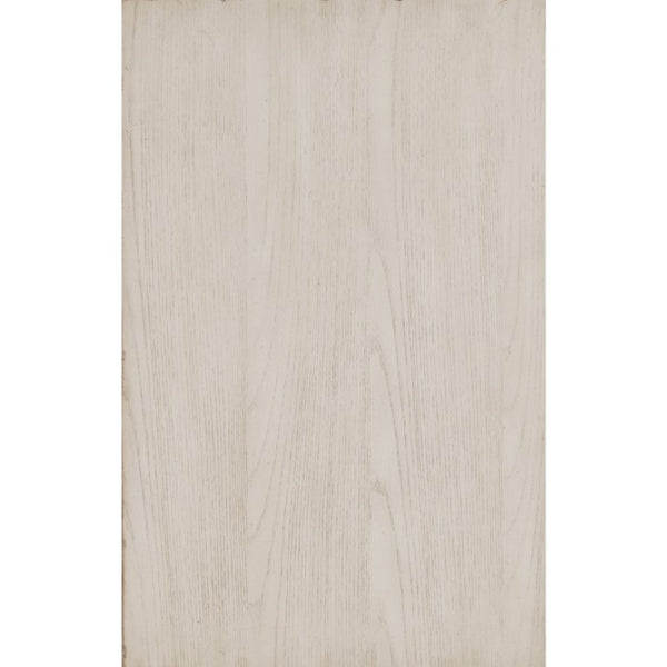 English Elm California King 3 Piece Bedroom Set Ash Veneer Wire Brushed Antique White Finish B011S06268