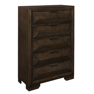 English Elm California King Bedroom Set Bookcase Headboard Birch Veneer Espresso 3 Piece B011S06450