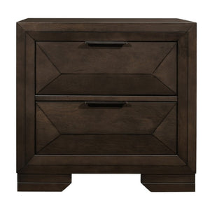 English Elm California King Bedroom Set Bookcase Headboard Birch Veneer Espresso 3 Piece B011S06450