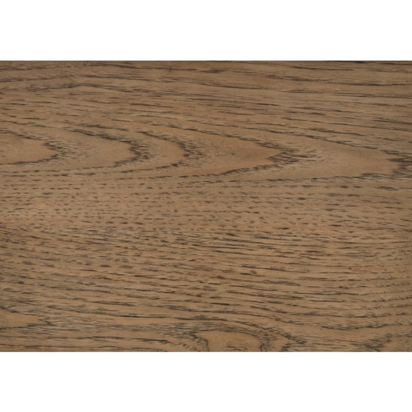 English Elm Night Stand Dresser Mirror and Chest Bedroom Set Hickory Veneer with USB Ports B011S06508