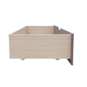 English Elm Twin Platform Bed Nightstand and Chest Industrial Bedroom Set with USB Charging B011S06767