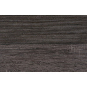 English Elm California King Glam Bedroom Set with Chrome Pulls Glitter Panels and Jewelry Drawer B011S06779