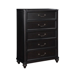 English Elm California King Bedroom Set Birch Veneer Traditional Style with Footboard Storage B011S07177