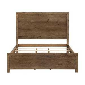 English Elm California King Bedroom Set French Oak Veneer with USB Charging Nightstands Included B011S07337