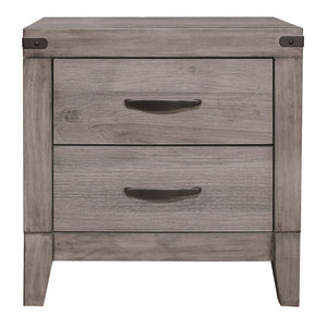 English Elm Twin Platform Bedroom Set Industrial Style Bookcase Headboard with Trundle and Storage B011S07436