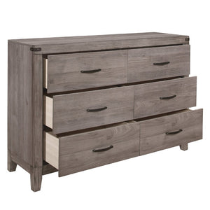 English Elm Twin Platform Bedroom Set Industrial Style Bookcase Headboard with Trundle and Storage B011S07436
