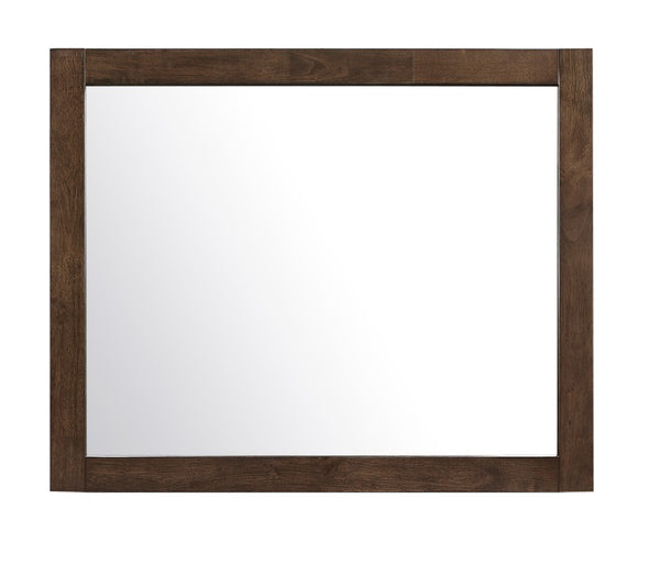 English Elm Queen Panel Bedroom Set with Dresser Mirror and Nightstands in Espresso Finish B011S07508