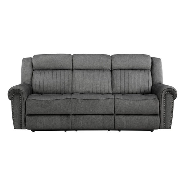 English Elm 3Pc Power Reclining Living Room Set Microfiber Sofa Loveseat Chair USB Charging B011S07601