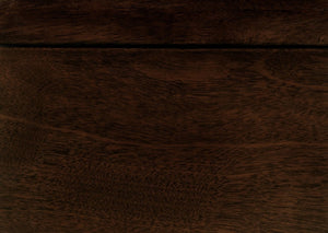 English Elm Cherry Louis Philippe Sleigh Bedroom Set Okume Veneer Dark Bronze Hardware California King B011S07694