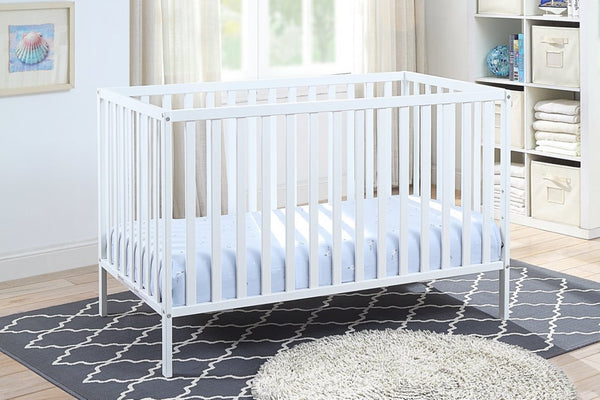 English Elm Deux Remi Convertible Wood Nursery Crib Modern Two-tone Toddler Bed Transition B02263644
