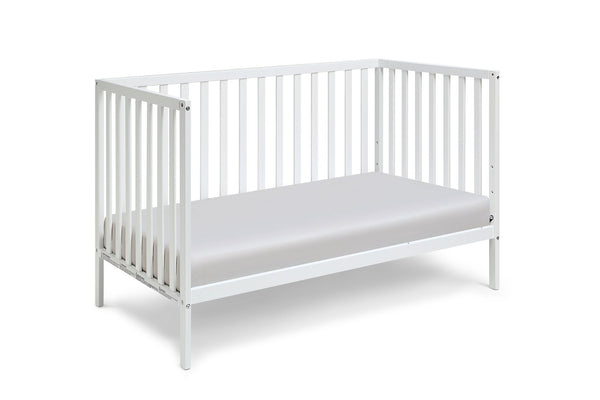 English Elm Deux Remi Convertible Wood Nursery Crib Modern Two-tone Toddler Bed Transition B02263644