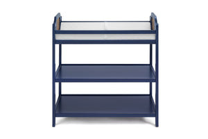 English Elm Brees Convertible Nursery Changing Table with Open Shelves and Full Safety Rails B022P204828