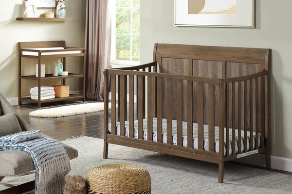 English Elm Shailee Convertible Sleigh Crib Solid Wood Nursery Piece Grows with Your Child B022P204838