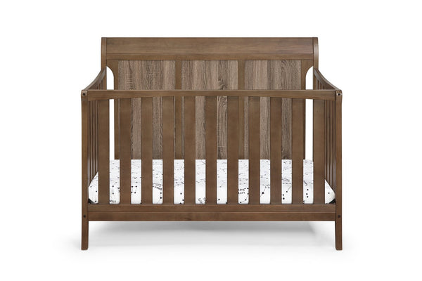 English Elm Shailee Convertible Sleigh Crib Solid Wood Nursery Piece Grows with Your Child B022P204838